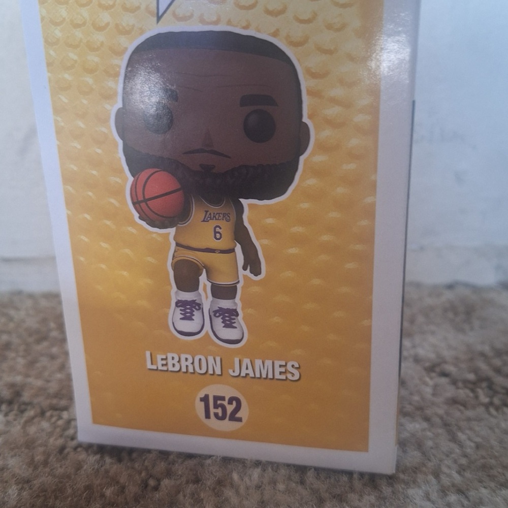 Funko LeBron James Figure - Yellow and Purple